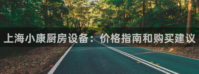 尊龙凯时网页版：上海小康厨房设备：价格指南和购买建议