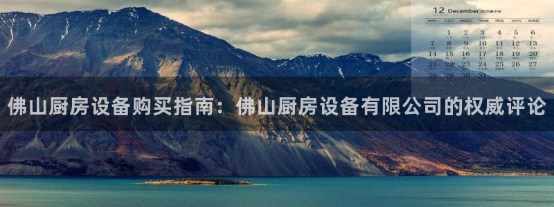 尊龙旗舰厅：佛山厨房设备购买指南：佛山厨房设备有限公司的权威