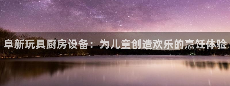 尊龙手机官方客户端下载安装：阜新玩具厨房设备：为儿童创造欢乐