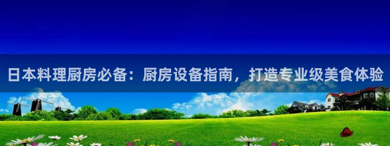 尊龙官网在哪里：日本料理厨房必备：厨房设备指南，打造专业级美