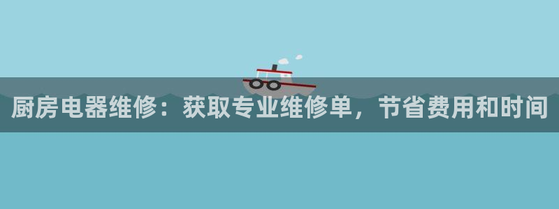 尊龙凯时可以提现吗：厨房电器维修：获取专业维修单，节省费用和