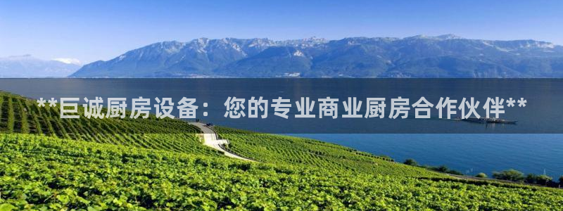 尊龙人生就是博i可靠吗：**巨诚厨房设备：您的专业商业厨房合